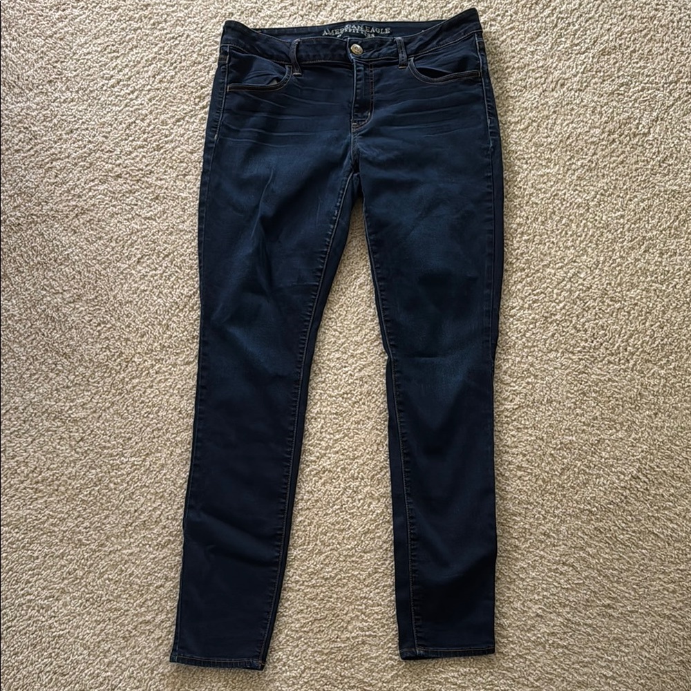 American Eagle Outfitters Blue Skinny Jeans